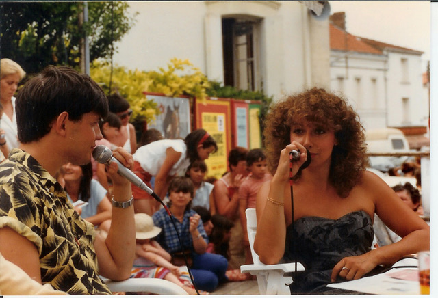 Rose Laurens interviewer par Erick à Saujon